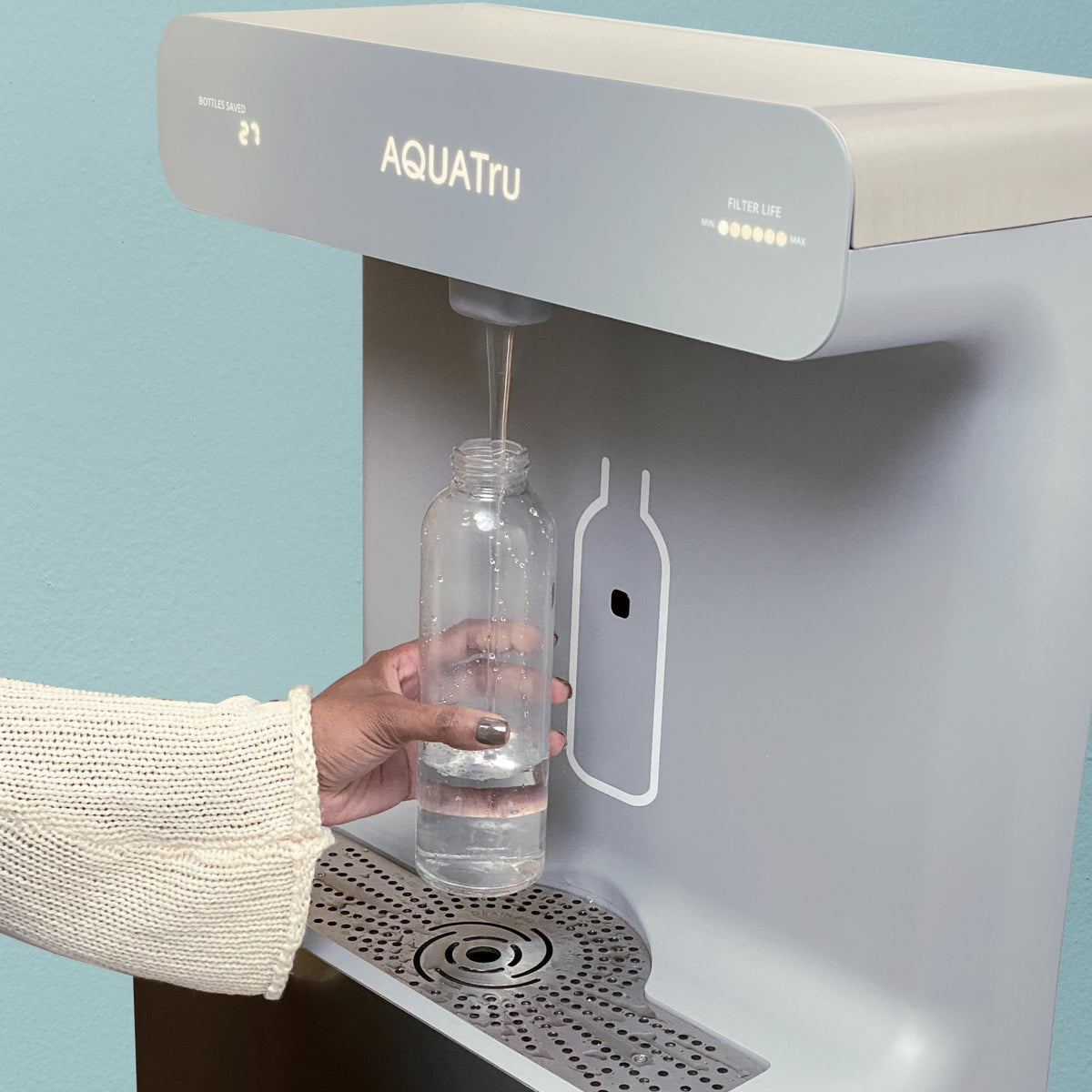 AquaTru Pro Kommerzielle Wasserflaschen-Füllstation