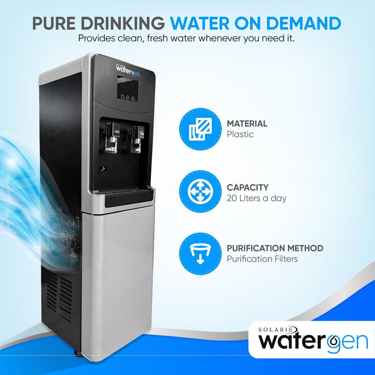 Solaris WaterGen Atmosphärischer Wassergenerator