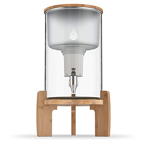 pH-Recharge Glas Alkalische Wasserfilter Dispenser | Countertop Wasserfiltersystem