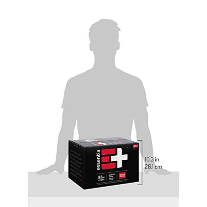 Essentia-Flaschenwasser, ionisiertes alkalisches Wasser; 99,9% rein, mit Elektrolyten angereichert, 9,5 pH oder höher mit einem sauberen, glatten Geschmack, 7 ml (Paket von 24)