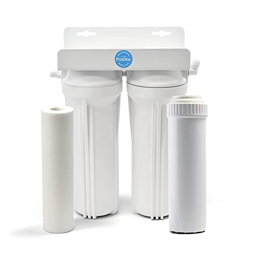 ProOne Dual-Stage Wasserfiltersystem, Unterwasserfilter (Wasserhahn inbegriffen)