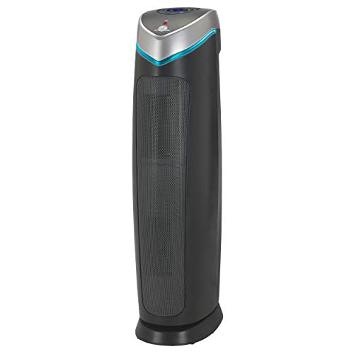 Germ Guardian AC5250PT 28 '3-in-1 True HEPA Filter Luftreiniger für Haus und Haustiere, Große Räume, UV-C Sanitizer, Filter Allergien, Rauch, Staub, Dander, & Gerüche, 5-Yr Wty, GermGuardian, Grau'
