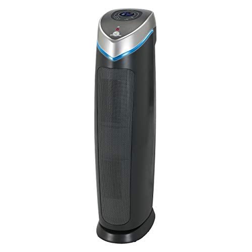 Germ Guardian AC5250PT 28 '3-in-1 True HEPA Filter Luftreiniger für Haus und Haustiere, Große Räume, UV-C Sanitizer, Filter Allergien, Rauch, Staub, Dander, & Gerüche, 5-Yr Wty, GermGuardian, Grau'