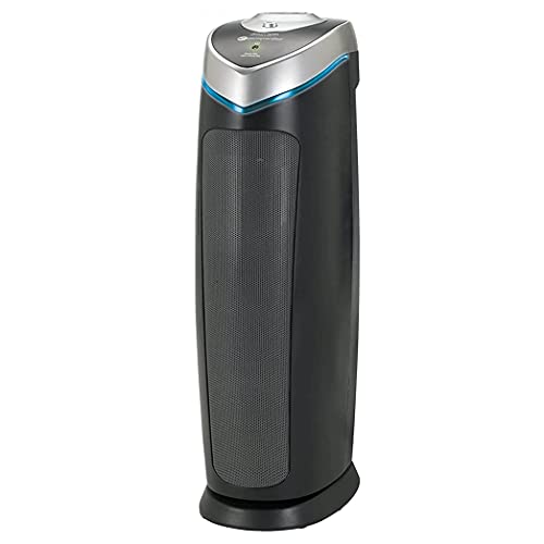 Germ Guardian True HEPA Filter Luftreiniger mit UV-Licht Sanitizer, beseitigt Keime, Filter Allergien, Pollen, Rauch, Staub Haustier Dander, Schimmelgeruch, Ruhiger 22 Zoll 4-in-1 Luftreiniger für zu Hause AC4825E