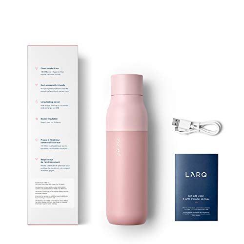 LARQ Flasche PureVis - Selbstreinigende und isolierte Wasserflasche aus Edelstahl