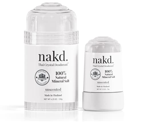 Thai Crystal Deodorant Stone – 2 Salz Deodorant Crystal Sticks, 12 g.