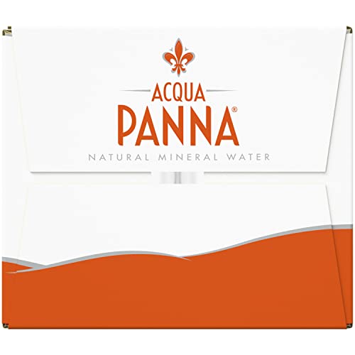 Acqua Panna Natural Spring Water, 5 ml. Plastikflaschen, Packung von 24