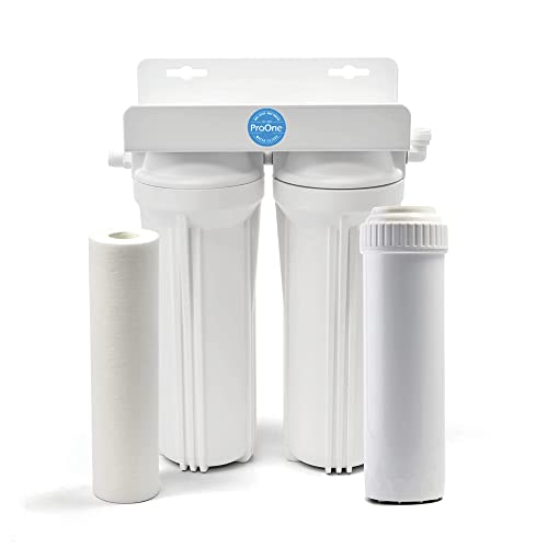 ProOne Dual Stage Wasserfiltersystem, Unterwasserfilter (ohne Wasserhahn)