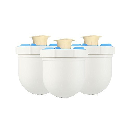 3 Packung klar gefilterte Wasser-Pitcher-Ersatzfilter
