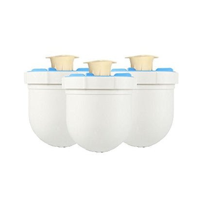 3 Packung klar gefilterte Wasser-Pitcher-Ersatzfilter
