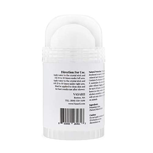 Thai Crystal Deodorant Stone – 2 Salz Deodorant Crystal Sticks, 12 g.