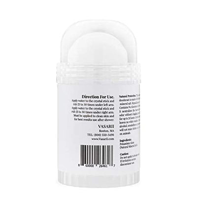 Thai Crystal Deodorant Stone – 2 Salz Deodorant Crystal Sticks, 12 g.