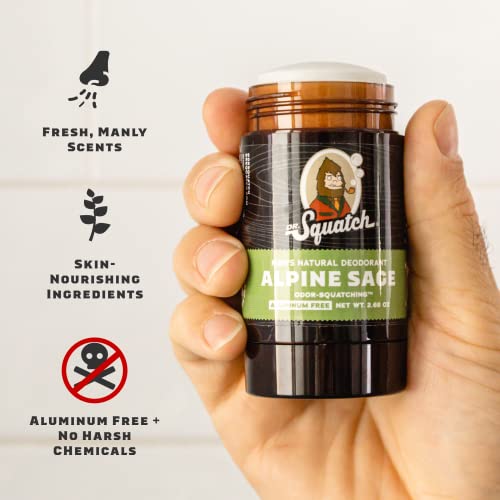 Dr. Squatch Natural Deodorant für Männer