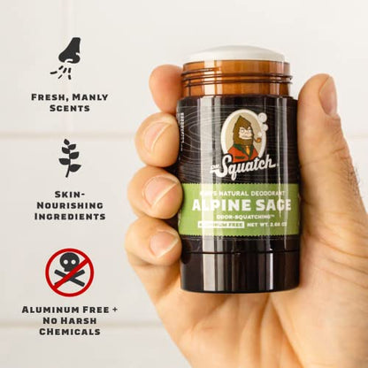 Dr. Squatch Natural Deodorant für Männer