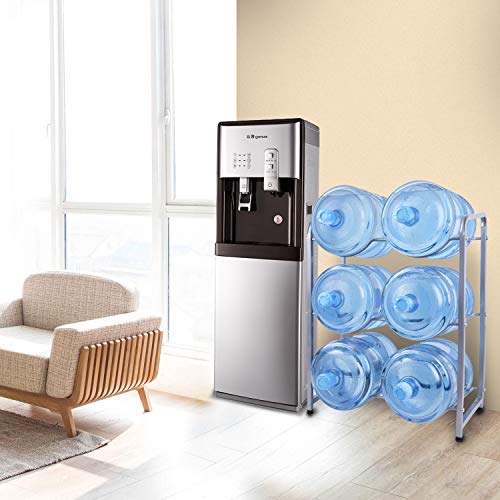 Ationgle 5 Gallonen Wasserkühler Jug Rack für 6 Flaschen