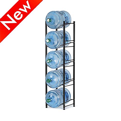 Nandae Water Cooler Jug Rack, 5-Tier Heavy Duty Water Bottle Holder (Deutsche Ausgabe)