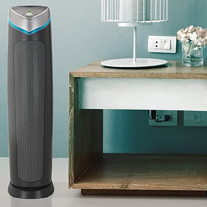 Germ Guardian AC5250PT 28 '3-in-1 True HEPA Filter Luftreiniger für Haus und Haustiere, Große Räume, UV-C Sanitizer, Filter Allergien, Rauch, Staub, Dander, & Gerüche, 5-Yr Wty, GermGuardian, Grau'