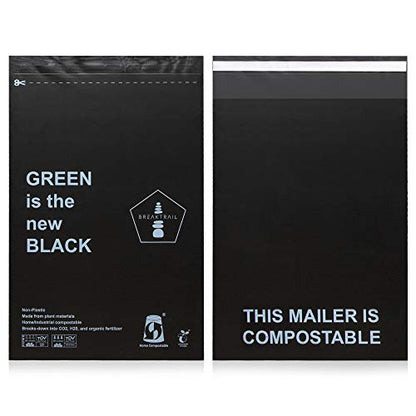 Kompostierbares Poly Mailer Pack von 100 Zoll Größe 11 x 15 Zoll Bioabbaubarer Postumschlag
