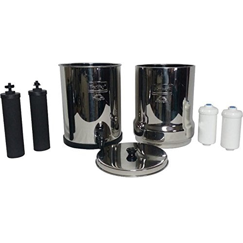 REISENBRKEIWASSERFILTER MIT 2 SCHWARZBRKEIFILTERN UND 2 PF2-FLEUCHTFILTERN