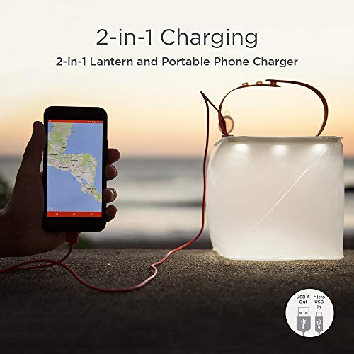 LuminAID PackLite Max 2-in-1 Camping Laterne und Telefonladegerät