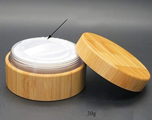 Umweltfreundliches Bambus-Komödien-Make-up-Gar - 1Pcs 28 g / 30ml Leeres Nachfüllbares