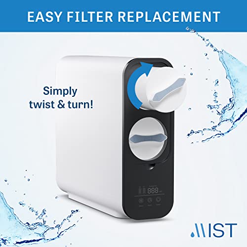 Umkehrosmose unter Sink Compact Tankless RO Wasserfiltersystem, Dual-Filter