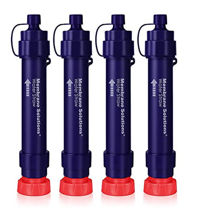 Membranlösungen WS02 Wasserfilter Stroh abnehmbar - 4 Packung