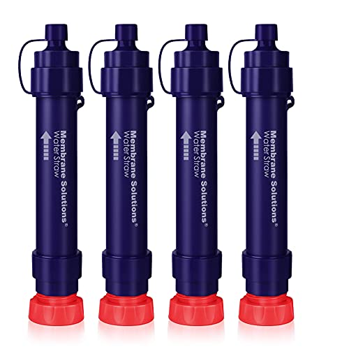 Membranlösungen WS02 Wasserfilter Stroh abnehmbar - 4 Packung