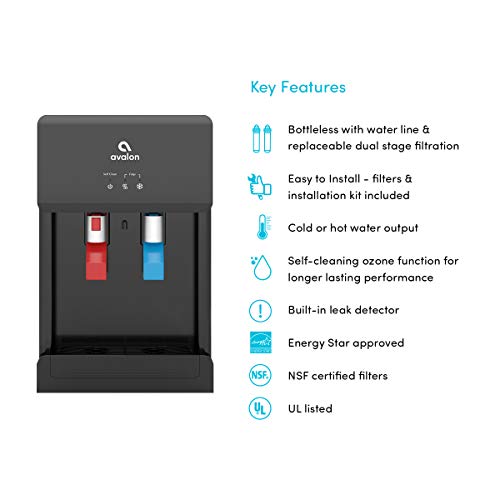 Avalon Countertop Selbstreinigung Touchless Flaschenlose Kühler Dispenser