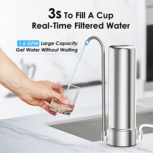 Waterdrop 5-Stufen-Edelstahl-Gegenstückfilter