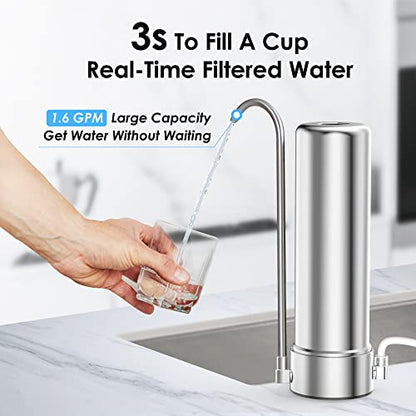 Waterdrop 5-Stufen-Edelstahl-Gegenstückfilter