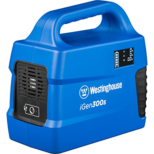 Westinghouse 296Wh 600 Peak Watt tragbares Kraftwerk und Solargenerator (Solarmodul nicht inbegriffen)