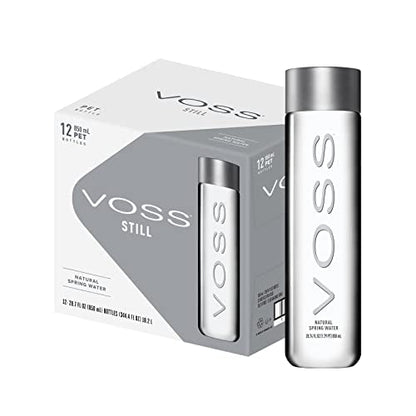 VOSS Still Water - Premium Natürlich Reines Wasser - 849 ml (Paket von 12)
