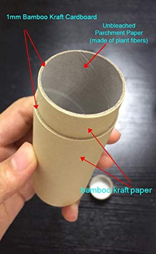 Bambus-Pappe Push-Up-Tube