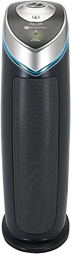 Germ Guardian True HEPA Filter Luftreiniger mit UV-Licht Sanitizer, beseitigt Keime, Filter Allergien, Pollen, Rauch, Staub Haustier Dander, Schimmelgeruch, Ruhiger 22 Zoll 4-in-1 Luftreiniger für zu Hause AC4825E