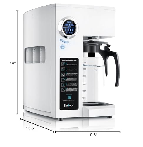 Bluevua RO100ROPOT-UV-Umkehrosmose-System Gegenstück Wasserfilter