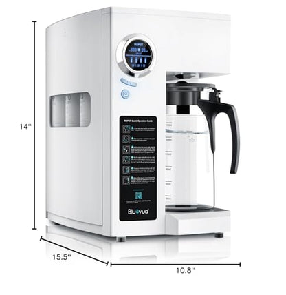 Bluevua RO100ROPOT-UV-Umkehrosmose-System Gegenstück Wasserfilter