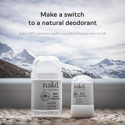 Thai Crystal Deodorant Stone – 2 Salz Deodorant Crystal Sticks, 12 g.