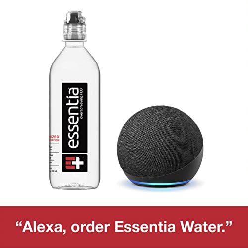 Essentia-Flaschenwasser, ionisiertes alkalisches Wasser; 99,9% rein, mit Elektrolyten angereichert, 9,5 pH oder höher mit einem sauberen, glatten Geschmack, 7 ml (Paket von 24)