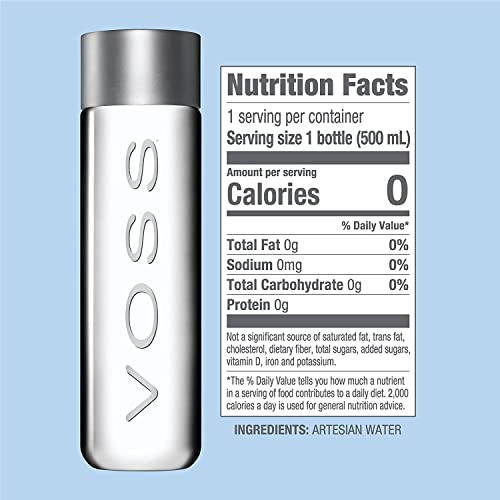 VOSS Still Water - Premium Natürlich Reines Wasser - 849 ml (Paket von 12)