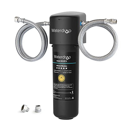 Wassertropfen 10UA unter Senke Wasserfiltersystem