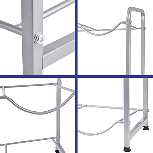 Ationgle 5 Gallonen Wasserkühler Jug Rack für 6 Flaschen