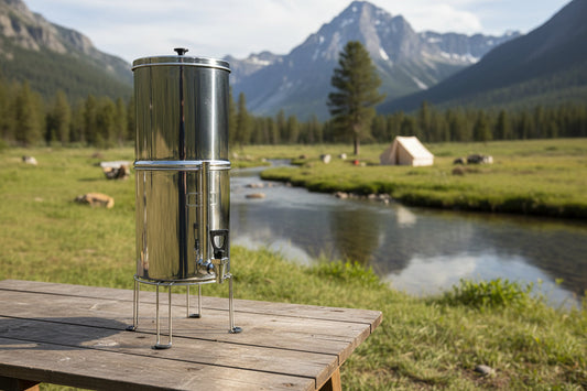 Wassertropfen-Wasserfiltersystem mit Schwerkraft — 2,25G King Tank Serie