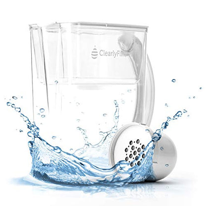 Klar gefiltertTM Wasserfilter-Pitcher