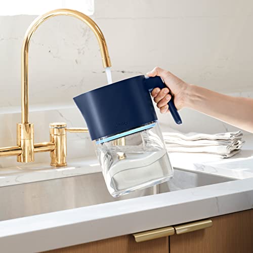 LARQ Pitcher PureVis Monaco Blue (Advanced Filter) 1,9 Liter / 8-Cup