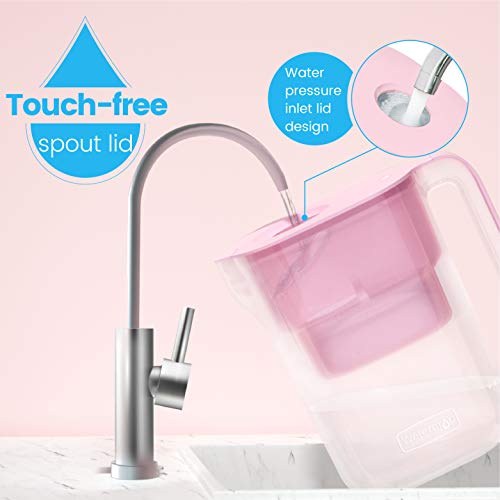 Elfin 5-Cup Wasserfilter-Pitcher mit 1 Filter