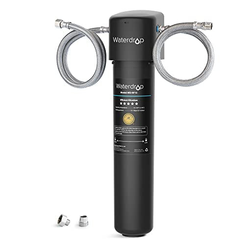 Wassertropfen 15UA unter Senke Wasserfiltersystem