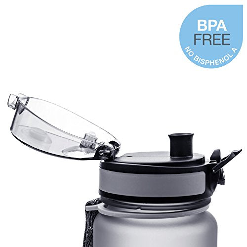 Embrava Best Sports Water Bottle - 907 g Large - Schneller Fluss, Flip Top Leak Proof Lid w / One Click Open - Nicht giftiges BPA frei & umweltfreundlich Tritan Co-Polyester Kunststoff