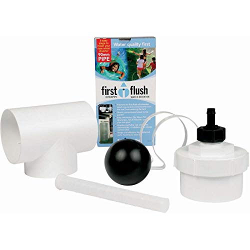 Regen Ernte Downpipe First Flush Wasser Diverter Kit