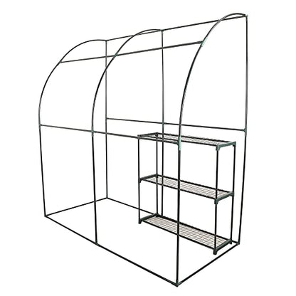 CO-Z Lean zu Greenhouse Walk in, Portable Mini Green House mit PE Cover